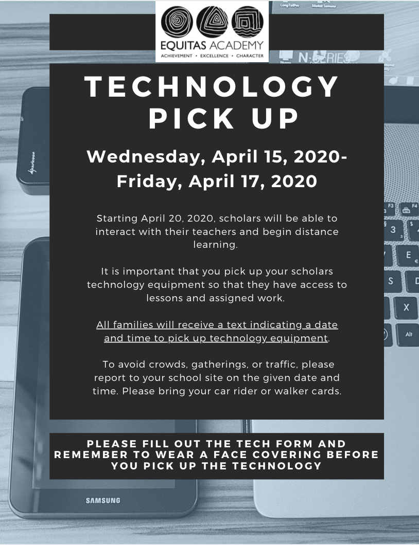 technology pick up from 4/15 to 4/17